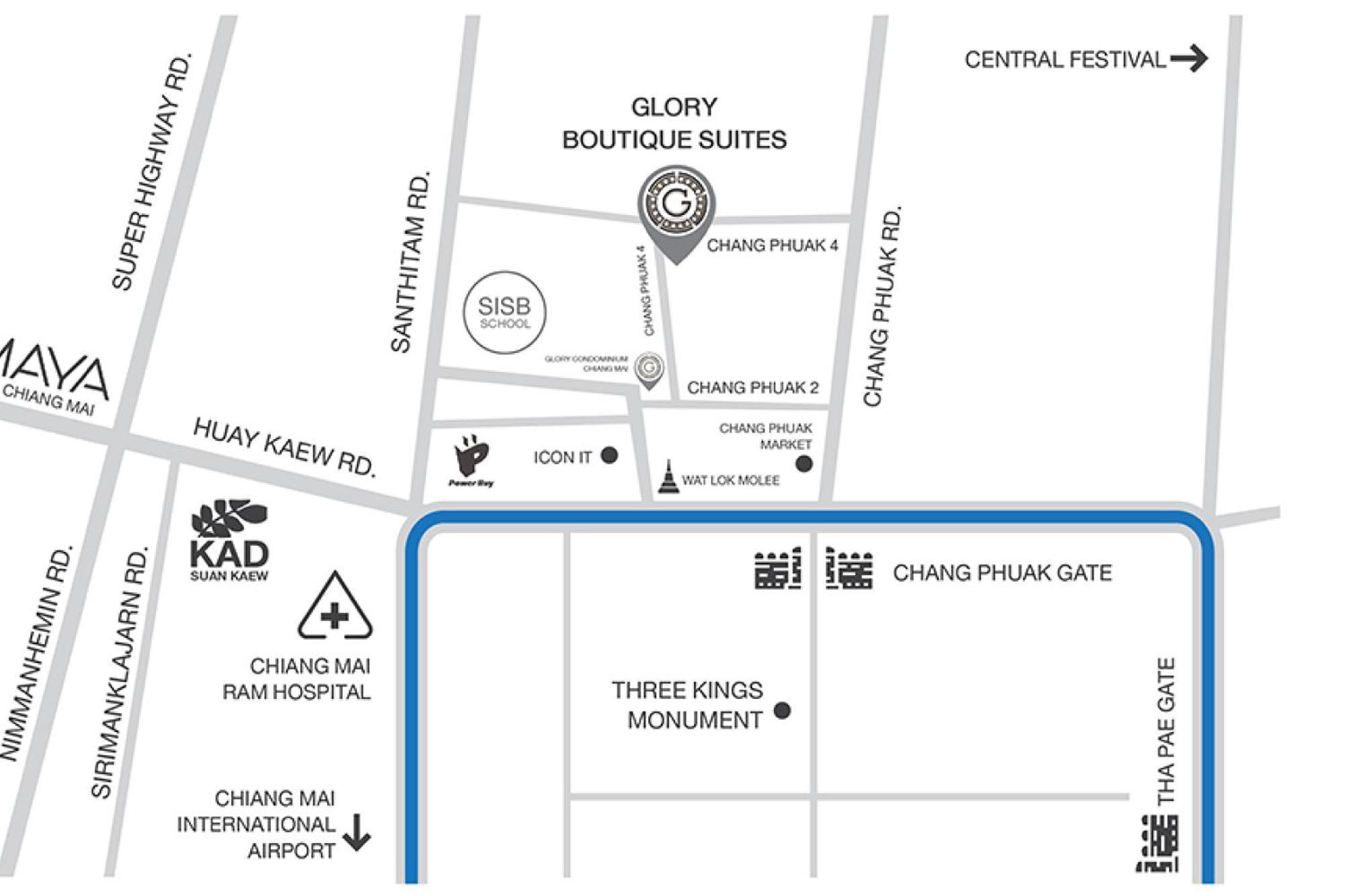 Glory Boutique Suites 清迈古城荣耀精品酒店 Chiang Mai Ngoại thất bức ảnh
